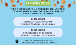 Feria de Aprendizajes Otoño 2025, ¡Imperdible!
